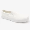 Unisex Simple Design Canvas Casual Shoes Plain White Custom Design Casual Shoe