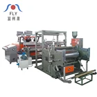 FLY-1500 3 Layers Casting Film Co-extrusion Machine,Three Screws Stretch/Wrapping/Cling Film Making Machine