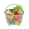 2019 Amazon hot sale stainless steel mesh vegetable steamer basket for Instantly Pot Pressure Cooker