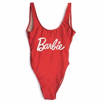 

Hot selling Custom Texts One Piece Swimsuit Women Swimwear Bathing Suit monokini Beach Wear Swim Suit