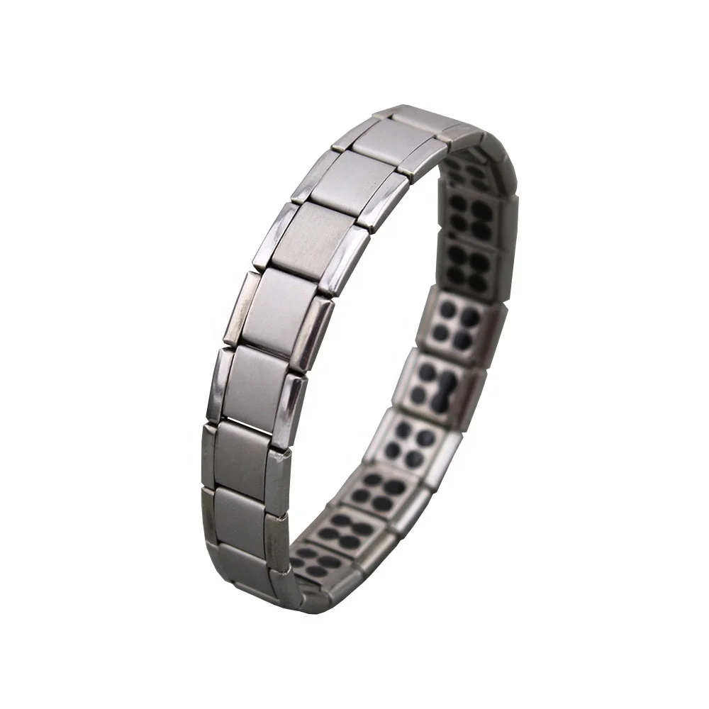 2014 Hot 80 Germanium Titanium Steel Bracelet Sports Wristband Bio Magnetic Bracelet, Silver
2014 Hot 80 Germanium Titanium Steel Bracelet Sports Wristband Bio Magnetic Bracelet, Silver