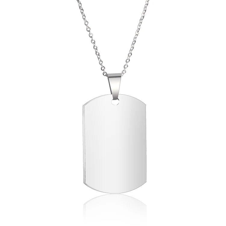 Classical Fashion Military Custom Smooth Dog Tags Pendant Stainless Steel Blank Necklace for men, Gold,steel, rose gold, black
Classical Fashion Military Custom Smooth Dog Tags Pendant Stainless Steel Blank Necklace for men, Gold,steel, rose gold, black