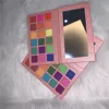 Private Label Make Up Cosmetics no brand wholesale makeup Pressed 18 color neon eyeshadow
