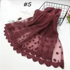 Stock Cheap India Fashion Cotton Shawl Scarf Lace Hijab Women Hijab