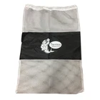 cheap cute laundry mesh bags wholesale custom polyester drawstring wash bag