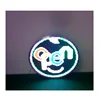 600mm*600mm SMD Outdoor Logo LED Display Circle Shape Sign For Club Store Display