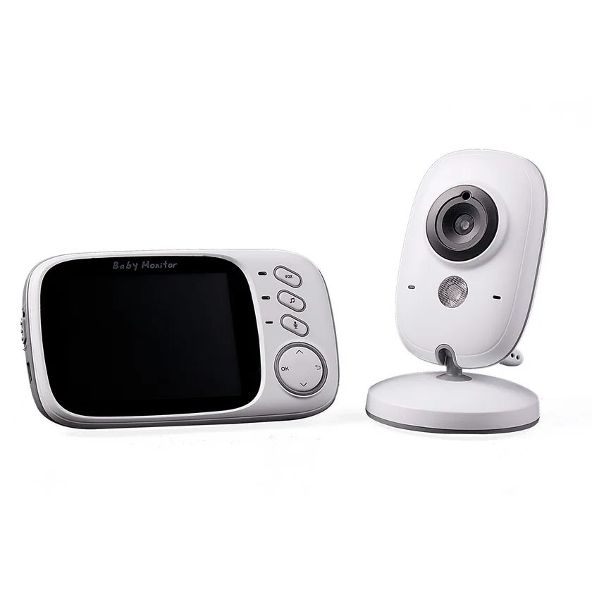 Wireless 3.2 Inches LCD two Way Audio Talk Night Vision Video Surveillance Security Camera Baby Monitor, Black
Wireless 3.2 Inches LCD two Way Audio Talk Night Vision Video Surveillance Security Camera Baby Monitor, Black