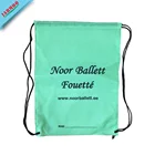 Promotion Drawstring Bag Polyester Fabric Draw String Bag Drawstring Bags Dark Green