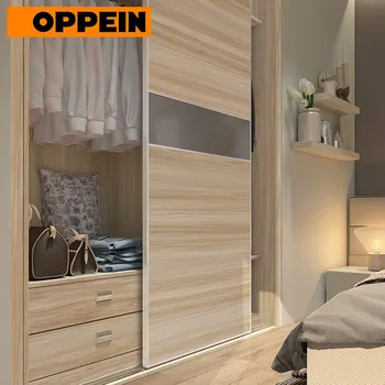 Latest Bedroom Furniture Designs Mdf 2 Doors Sliding Wardrobes