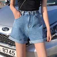 Women's Denim Shorts Classic Vintage High Waist Blue Wide Leg Female Casual Summer Ladies Womens Shorts Jeans
Women's Denim Shorts Classic Vintage High Waist Blue Wide Leg Female Casual Summer Ladies Womens Shorts Jeans