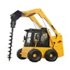 mini skid steer drilling rig for mini loader skid steer attachments