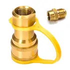 natural gas hose brass quick disconnect hose coupling fitting connector