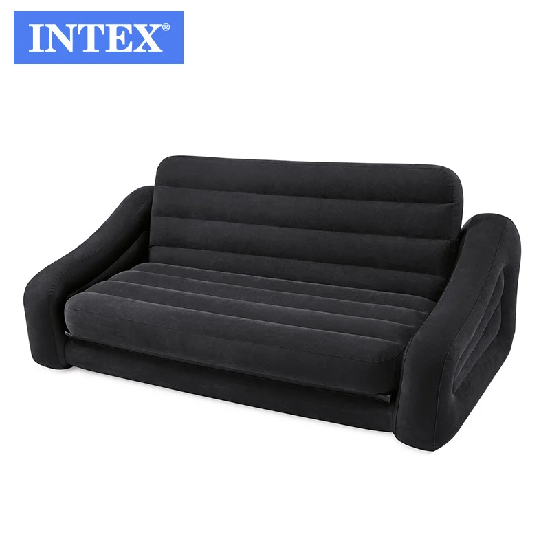 Intex 68566 şişme sofa yatak airbed pull-out sandalye yetişkin için