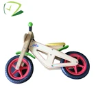 12 inches EVA wheels children wooden bike toys balance bicycle