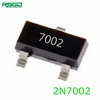 original IC diode triode MOSFET transistor silicon controlled rectifier 2N7002 SOT23 transistor 2n7002k smd mosfet 2n7002