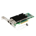 10G Network Adapter PCIe 8X Network Cards Ethernet Lan Adapter card dual ports RJ45 NIC for Intel X540