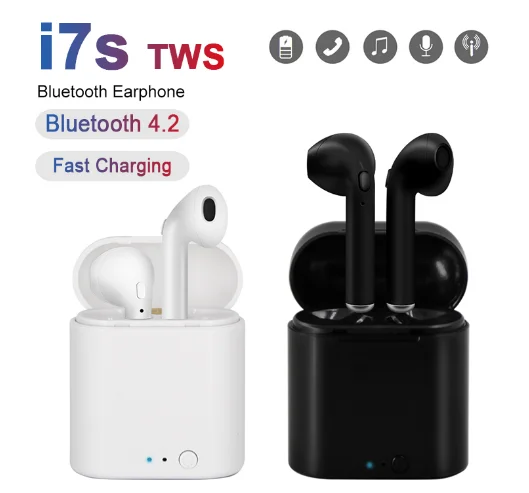 I7s TWS 5.0 wireless bluetooth headset stereo headset for all bluetooth charging boxes
I7s TWS 5.0 wireless bluetooth headset stereo headset for all bluetooth charging boxes
