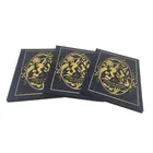 Custom Bulk Cloth Fabric Cover Hot Foil Stamping Gold Gilded Edge Illustration Comic Picture English Story Book Printing