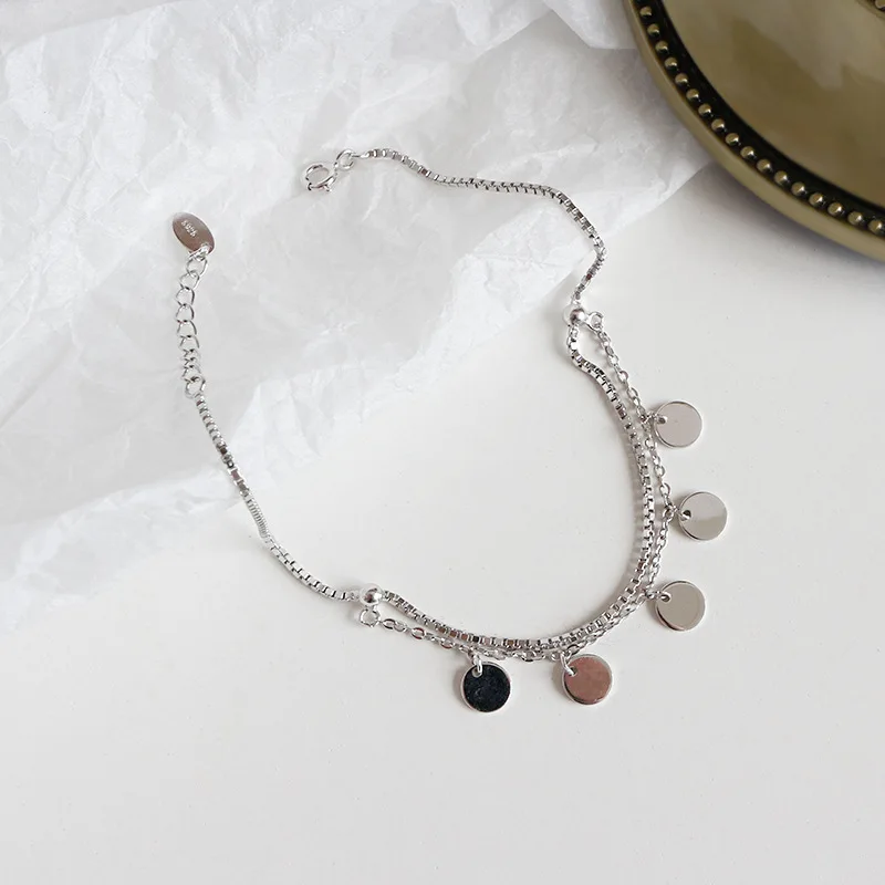 JOFO Bohemian Punk Retro Round Bell Tassel Pendant Layered Anklet Summer Beach Accessories, Silver
JOFO Bohemian Punk Retro Round Bell Tassel Pendant Layered Anklet Summer Beach Accessories, Silver