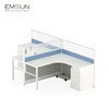 Modern design 45mm thickness office workstation partition