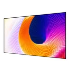 Simple wall mounted home theater, TV, movie, gaming and presentation for indoor and outdoor projector screen