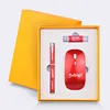 advertising promotion pen usb memory power bank vacuum cup four pieces gift box set