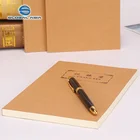 New promotion custom a4 a5 a6 diary note book school student office exercise kraft notebook wholesale