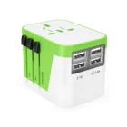 Hot sale universal travel adapter plug socket multiple usb wall charger