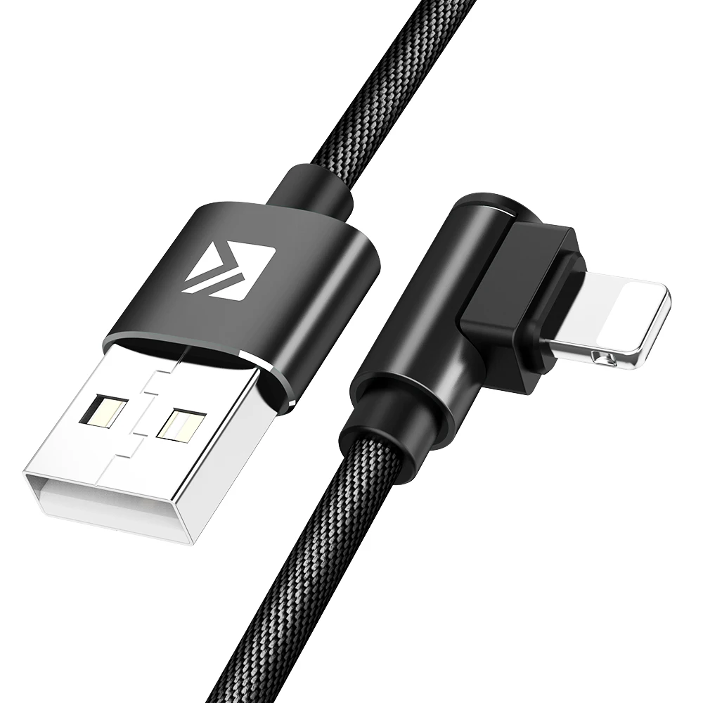 FLOVEME Free Shipping usb cable 90 degree nylon braided usb cable for iphone fast charging usb data cable, Black and black red
FLOVEME Free Shipping usb cable 90 degree nylon braided usb cable for iphone fast charging usb data cable, Black and black red