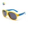 2019 New Fashion Style Cool Kids Silicone Aviation Party Designer Oval Sunglasses