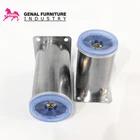 Supplier sales rubber base stainless steel adjustable coffee table feet metal