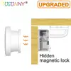 magnetic baby proof child safety magnetic drawer/cabinet/toilet door lock