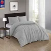 JHT Stock 3d Printed washable Linen Cotton Luxury Comforter Set Bedding