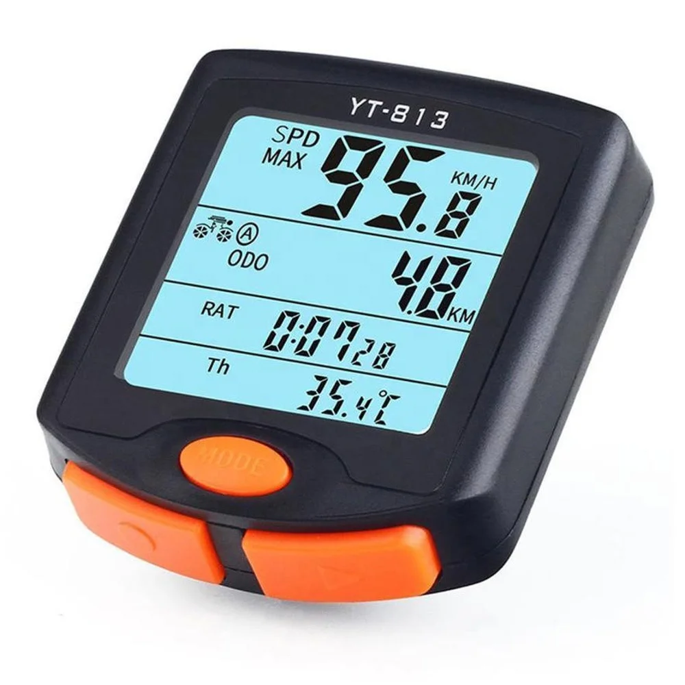 YT-813 YT813 Bike Speed Meter Digital Computer Multifunction Waterproof Sports Sensors wireless Bicycle Computer
YT-813 YT813 Bike Speed Meter Digital Computer Multifunction Waterproof Sports Sensors wireless Bicycle Computer