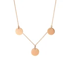 Top Seller 2019 for amazon Rose Gold Coin Necklace