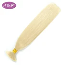 BBOSS Blonde virgin hair extension 613 straight human hair weft vendor