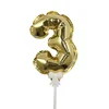 Foil Wholesales Self Inflating Refillable Party Balloons 7 Inch Inflatable Helium Balloon