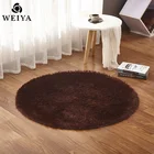 tianjin round 100% polyester non-woven round carpet