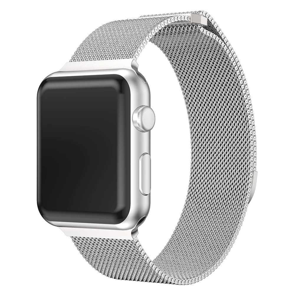 For Apple Watch Series 4 3 2 1 High Quality Stainless Steel Mesh Magnetic Adjustable Watch Band, 5 colors
For Apple Watch Series 4 3 2 1 High Quality Stainless Steel Mesh Magnetic Adjustable Watch Band, 5 colors