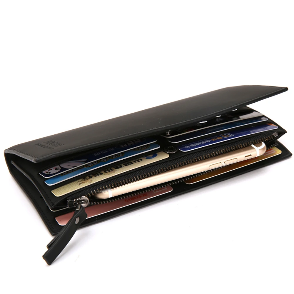 Fashion High quality zipper hasp bifold wallet mens pu leather long wallet, Deep blue/ coffee/black
Fashion High quality zipper hasp bifold wallet mens pu leather long wallet, Deep blue/ coffee/black