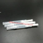 2019 hot sale wholesale lip gloss with hosepipe head/ plastic twist pen