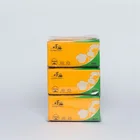 Two-layer toilet paper family pack removable facial tissue paper