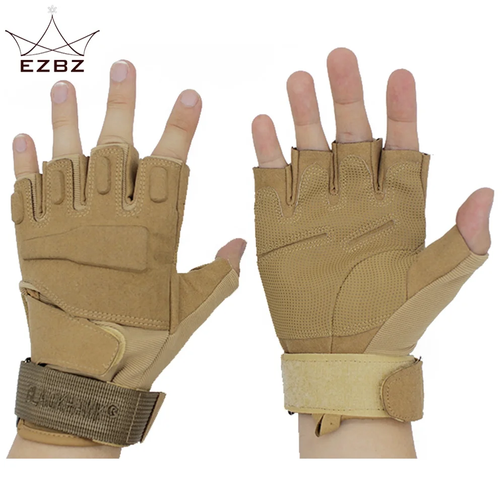 Protective Shock Resistant Sport Fingerless Leather Motorbike Riding Gloves Perfect for Outdoor Camping Cycling, Black or customized
Protective Shock Resistant Sport Fingerless Leather Motorbike Riding Gloves Perfect for Outdoor Camping Cycling, Black or customized
