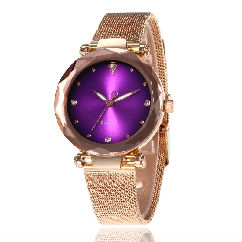 Best Selling Women Mesh Magnet Buckle Lucky wrist Watch Luxury Ladies Rhinestone Quartz Watch Relogio Feminino
Best Selling Women Mesh Magnet Buckle Lucky wrist Watch Luxury Ladies Rhinestone Quartz Watch Relogio Feminino