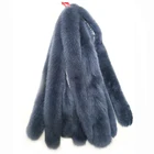 Factory price wholesale real fox fur collar and mink fur big fur collar