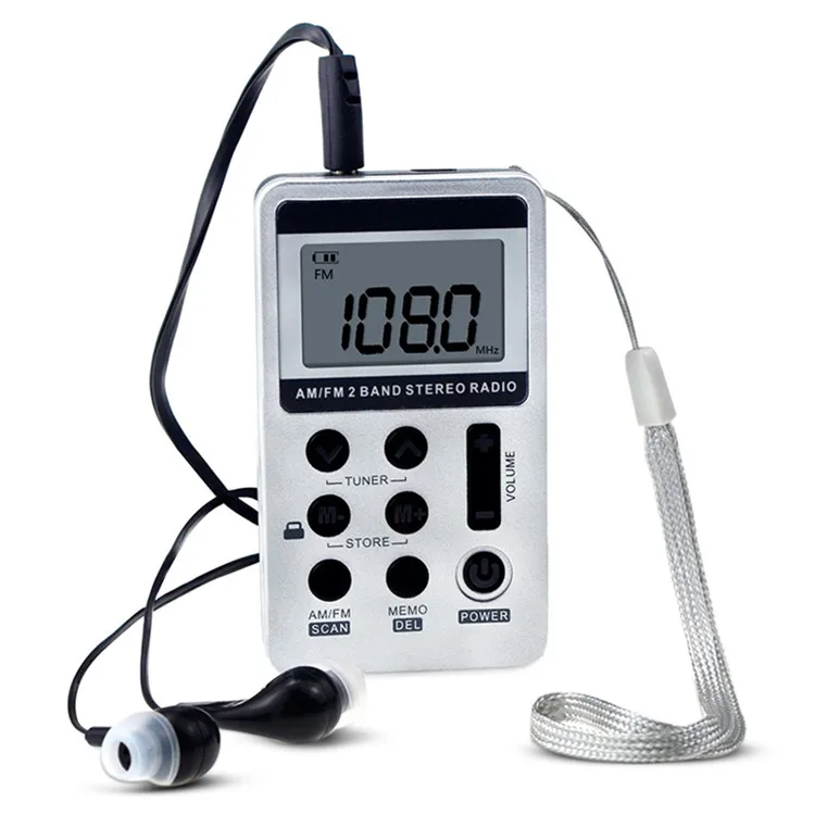 Private Label Available Black Silver Wireless Mini Digital Rechargeable Portable AM FM Radio
Private Label Available Black Silver Wireless Mini Digital Rechargeable Portable AM FM Radio