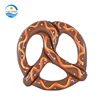 Water Bread Chocolate Donut Inflatable Floating Pretzel Circle Bread Swimming Rings Pool Float