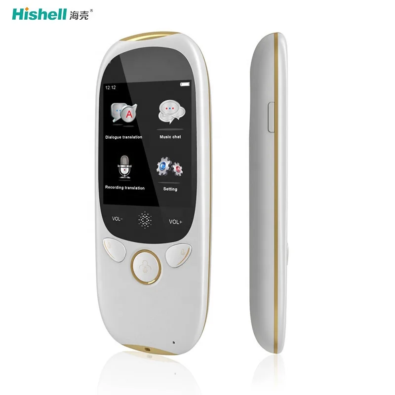 Smart Offline Language Translator Device, Delicacy Portable Instant Voice Translator Two Way WiFi 2.0inch HD Touch Screen
Smart Offline Language Translator Device, Delicacy Portable Instant Voice Translator Two Way WiFi 2.0inch HD Touch Screen
