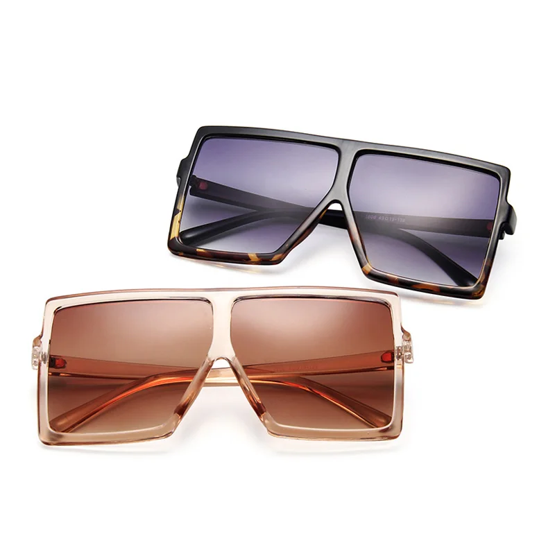 HBK 2019 Women's Flat Top Large Square Frame oversized sunglasses Celebrity Fashion K30046
HBK 2019 Women's Flat Top Large Square Frame oversized sunglasses Celebrity Fashion K30046