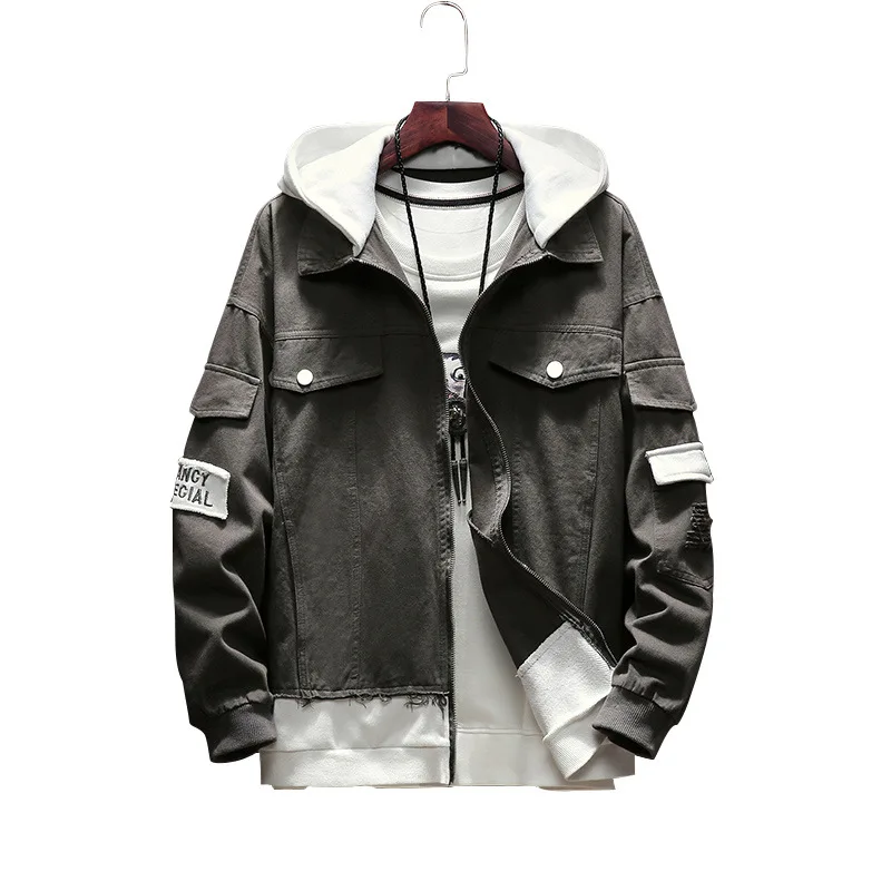 Spring 2019 new fashion comfortable ripped men handsome causal style denim jacket, Picture
Spring 2019 new fashion comfortable ripped men handsome causal style denim jacket, Picture